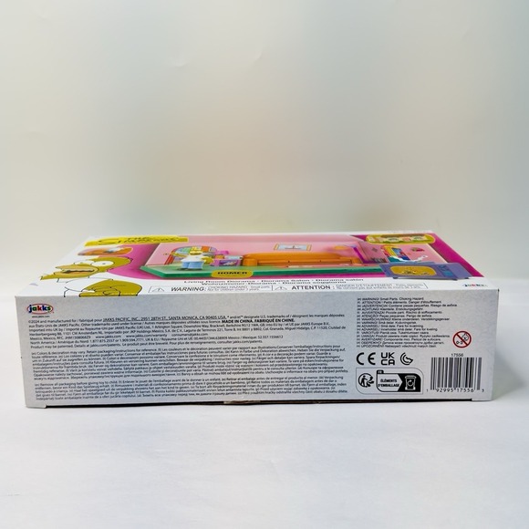 THE SIMPSONS Living Room Diorama House Playset inc Homer Figure by JAKKS Pacific - Picture 7 of 8